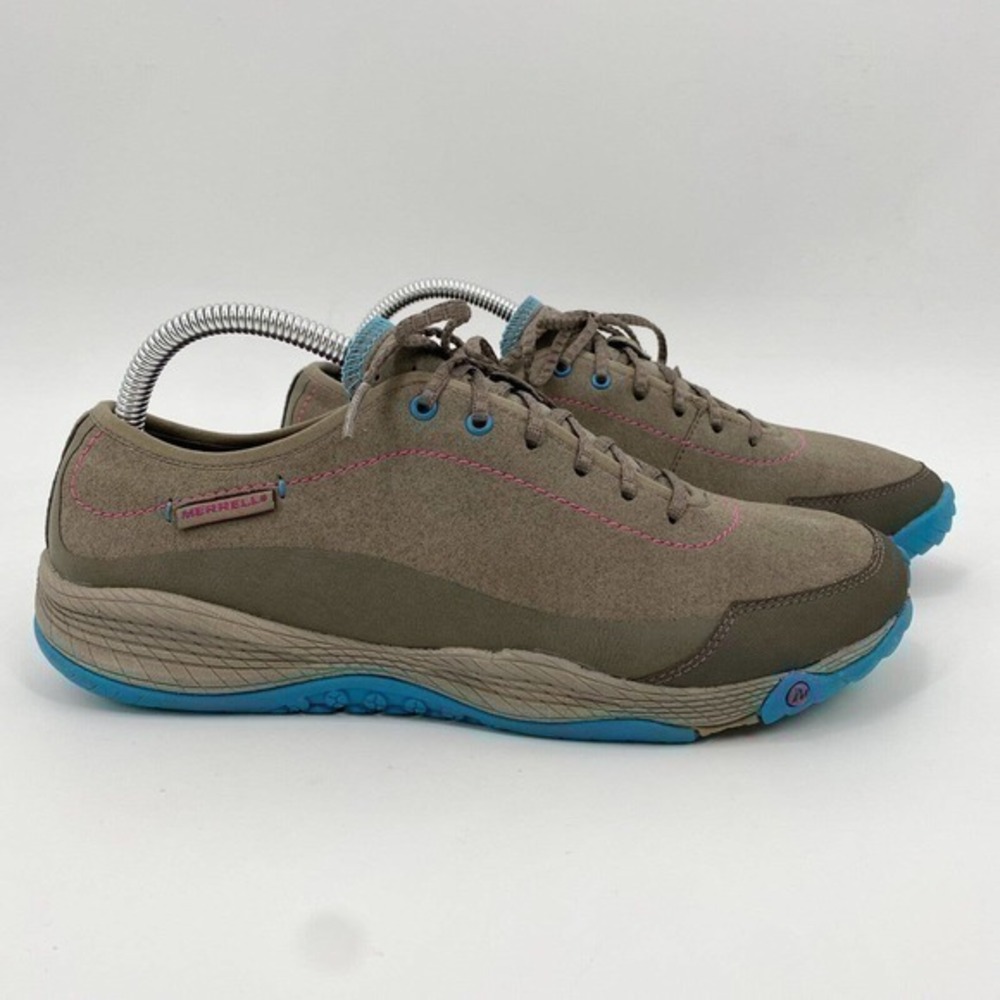 Merrell All Out Burst Sneakers Boulder Hiking Trail Walking EUC